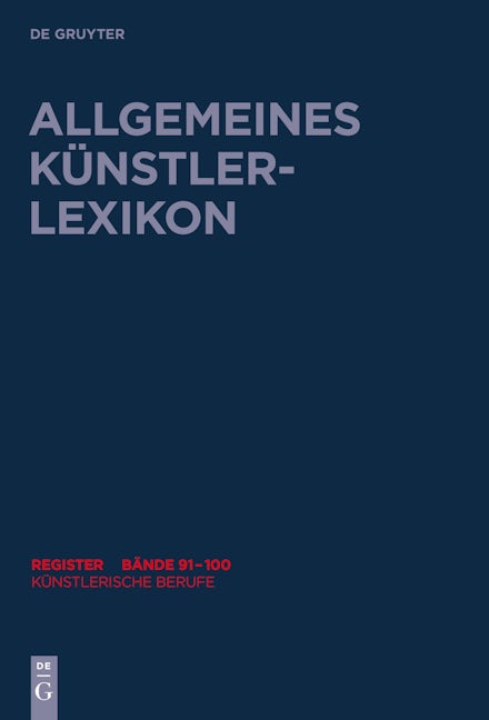 Book cover image for Künstlerische Berufe ISBN: 9783110550702